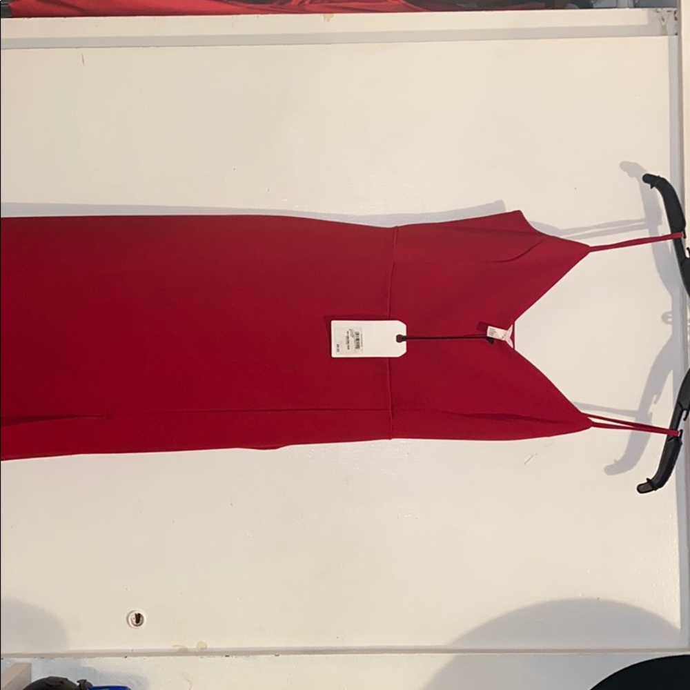NEW Leith Red Chili midi dress.